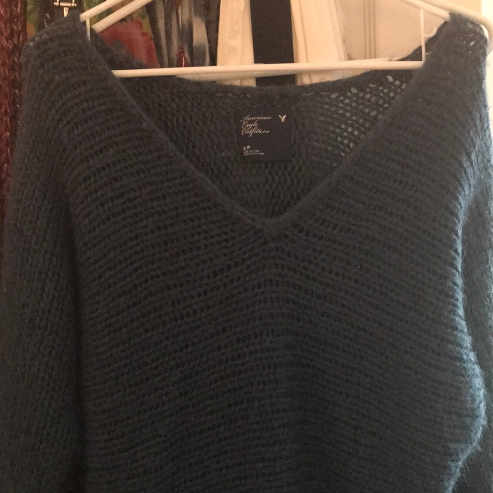 Blue American Eagle Sweater